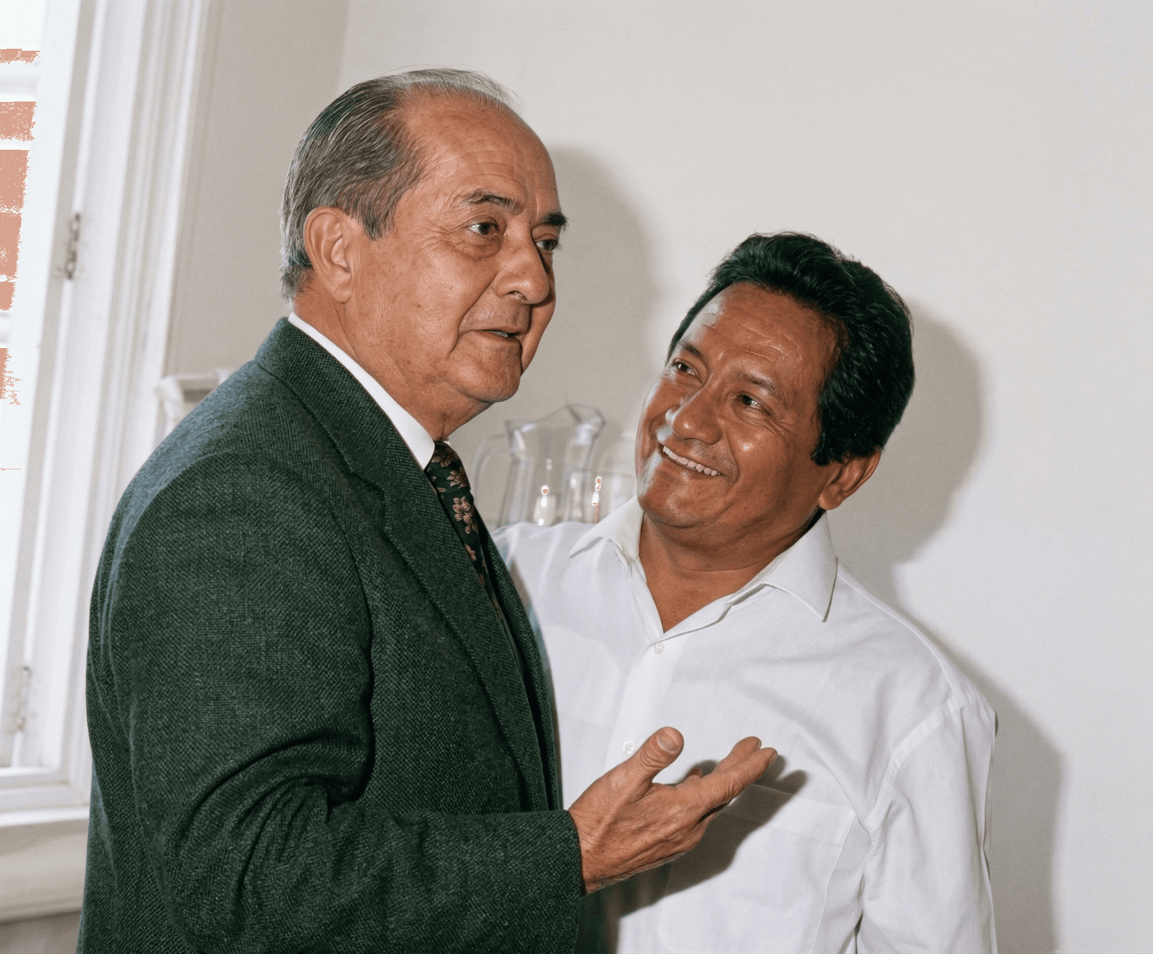 Con Armando Manzanero en el Club Campestre — Medellín, 1994