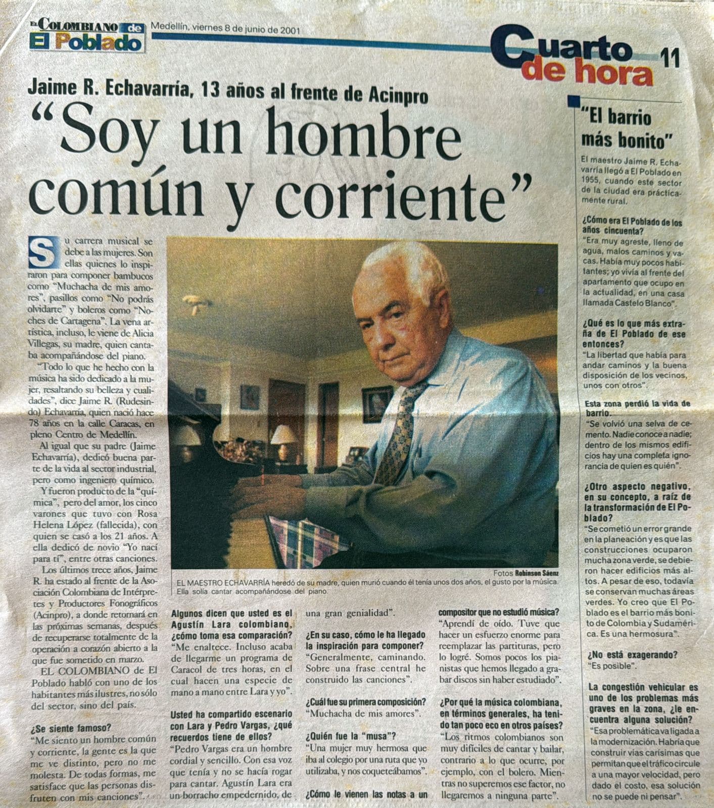 Colombiano - 2001 - Soy un hobre coun y corriente