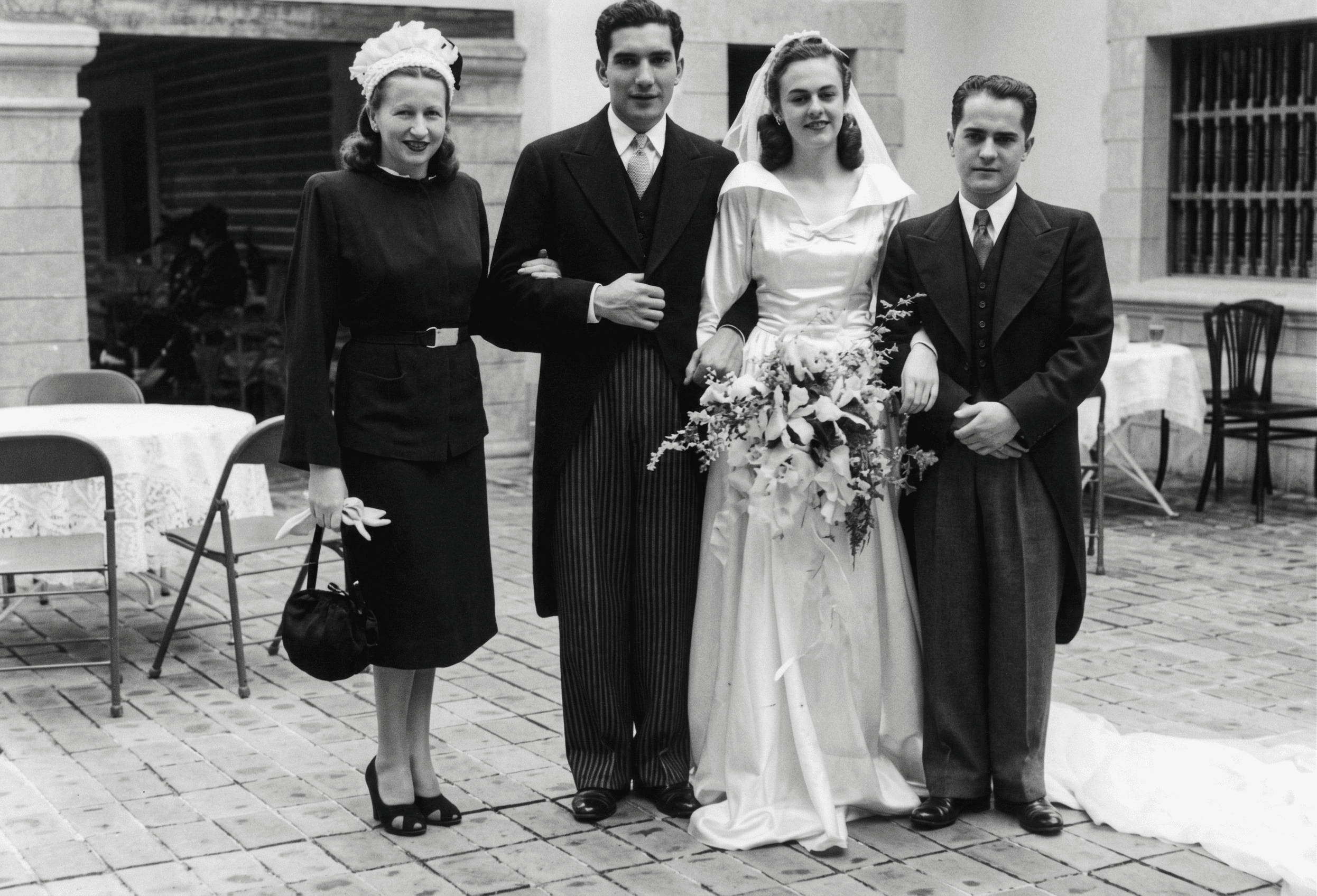 Rosa Elena López, Juan Gonzalo Restrepo, María Victoria y Jaime R. Echavarría