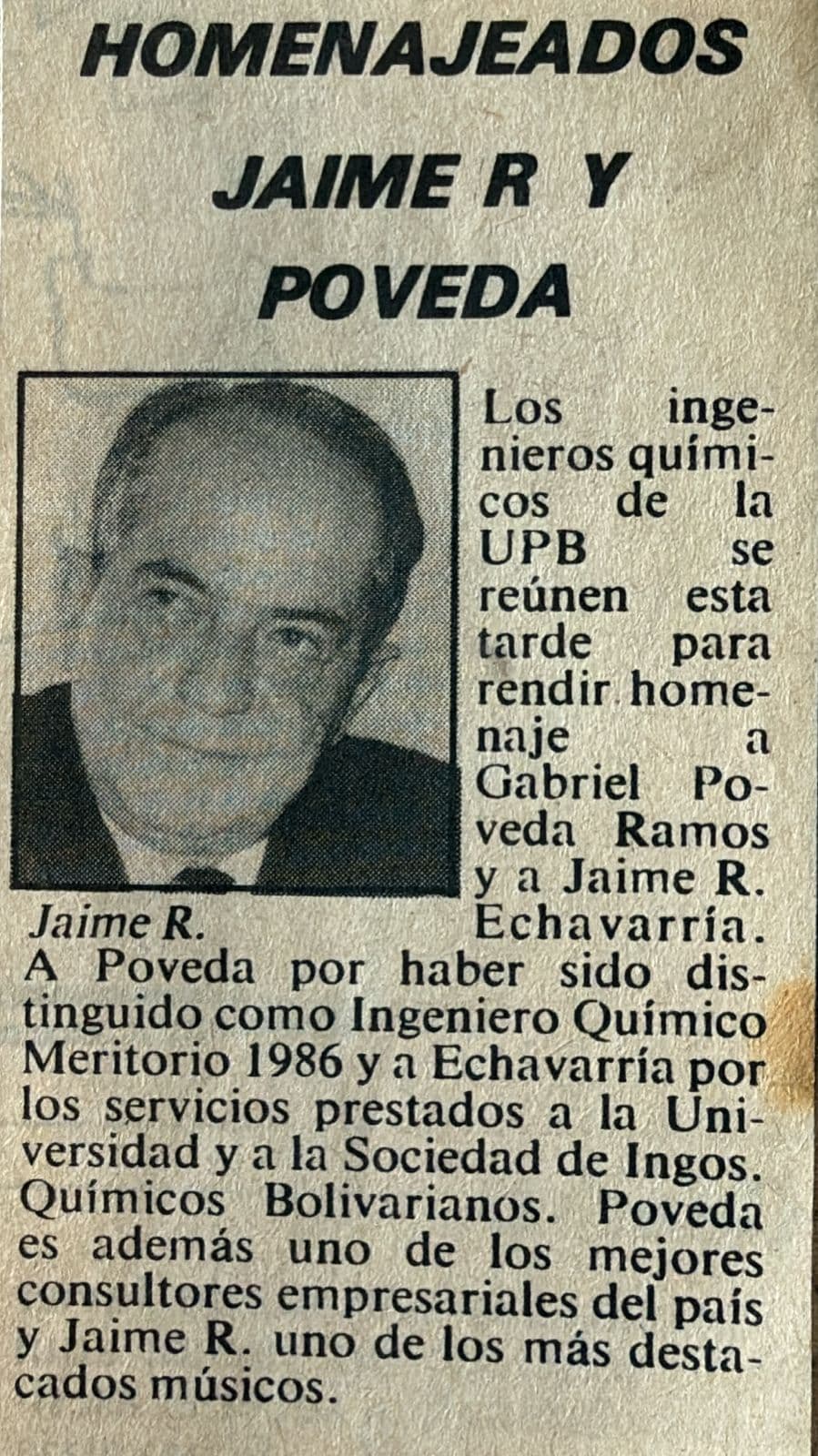 Recorte Jaime R. Echavarría